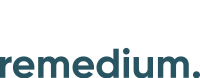 Logo Remedium weisse Welle